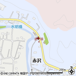 埼玉県飯能市赤沢144-1周辺の地図