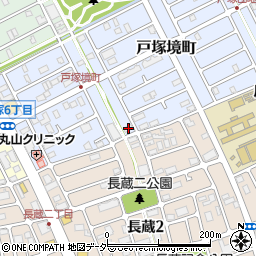 埼玉県川口市戸塚境町31-13周辺の地図