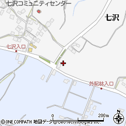 千葉県成田市七沢191-1周辺の地図