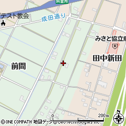 埼玉県三郷市前間440周辺の地図
