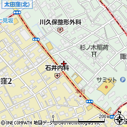株式会社ライゼボックス　ライゼ太田窪ライゼボックス周辺の地図