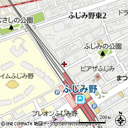 久泉ダンススタジオ周辺の地図