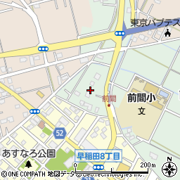 埼玉県三郷市前間161周辺の地図