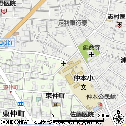 埼玉県さいたま市浦和区東仲町22-11周辺の地図