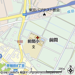 埼玉県三郷市前間233周辺の地図