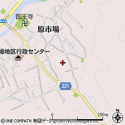 埼玉県飯能市原市場1008-1周辺の地図