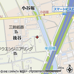 埼玉県三郷市半田747周辺の地図