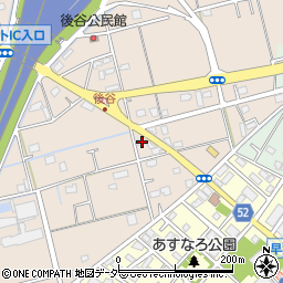 埼玉県三郷市後谷23周辺の地図