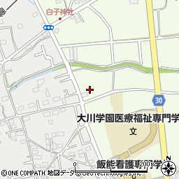埼玉県飯能市下加治334周辺の地図