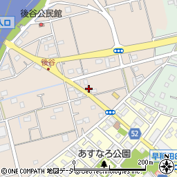 埼玉県三郷市後谷17周辺の地図