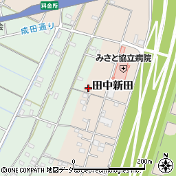 埼玉県三郷市田中新田275周辺の地図