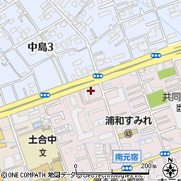 埼玉県さいたま市桜区南元宿2丁目26周辺の地図