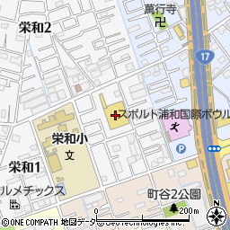 エコスＴＡＩＲＡＹＡ浦和栄和店周辺の地図