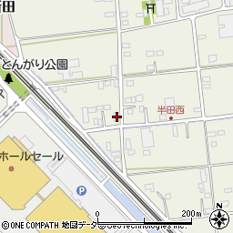 埼玉県三郷市半田10周辺の地図