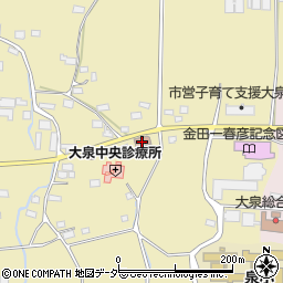 大泉郵便局 ＡＴＭ周辺の地図