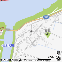 新川共同利用施設周辺の地図
