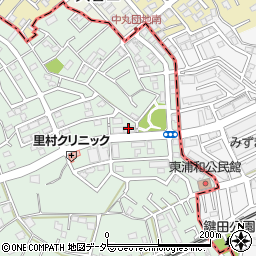 エクセルコート東浦和五番館周辺の地図