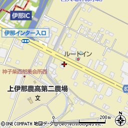 株式会社ミライ化成伊那事業所周辺の地図