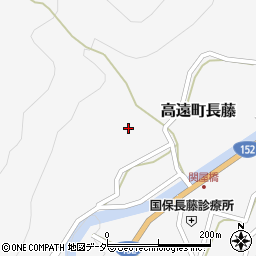 長野県伊那市高遠町長藤2448周辺の地図