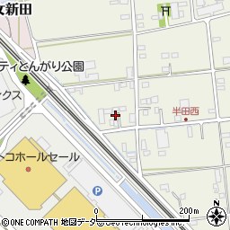 埼玉県三郷市半田8周辺の地図
