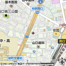 桃太郎柏西口店周辺の地図