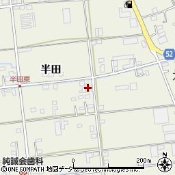 埼玉県三郷市半田981周辺の地図