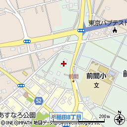 埼玉県三郷市前間121周辺の地図