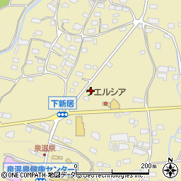 山梨県北杜市大泉町谷戸3918周辺の地図