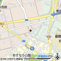 埼玉県三郷市後谷8周辺の地図