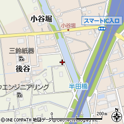 埼玉県三郷市半田742周辺の地図
