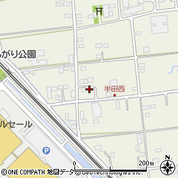 埼玉県三郷市半田267周辺の地図