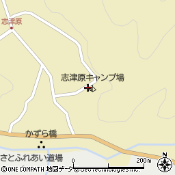 財団法人池田屋　冠山青少年旅行村・杉の館周辺の地図