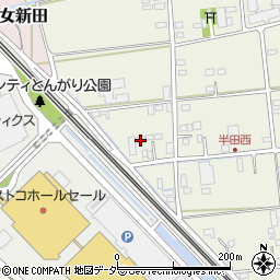 埼玉県三郷市半田7周辺の地図