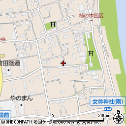 埼玉県草加市柿木町442周辺の地図