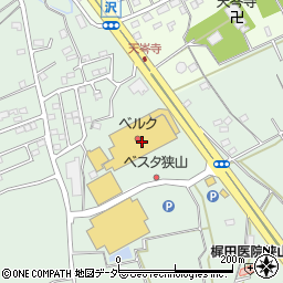 埼玉県狭山市入間川1025周辺の地図