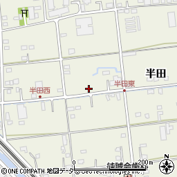埼玉県三郷市半田293周辺の地図