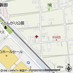 埼玉県三郷市半田9周辺の地図