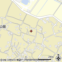 千葉県柏市戸張1609-2周辺の地図