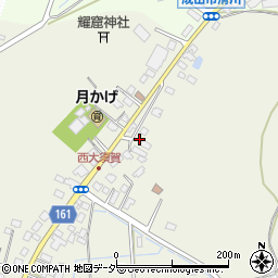 千葉県成田市西大須賀22周辺の地図