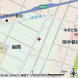 埼玉県三郷市前間433周辺の地図