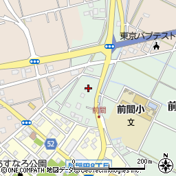 埼玉県三郷市前間124周辺の地図