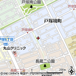 埼玉県川口市戸塚境町31周辺の地図