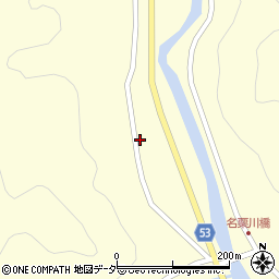 埼玉県飯能市下名栗839周辺の地図