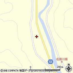 埼玉県飯能市下名栗839-5周辺の地図