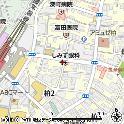 株式会社京葉恒産　柏支店周辺の地図
