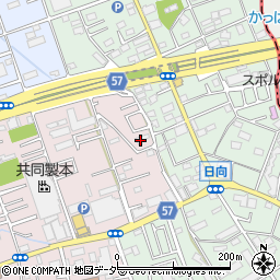 埼玉県さいたま市桜区南元宿2丁目2周辺の地図