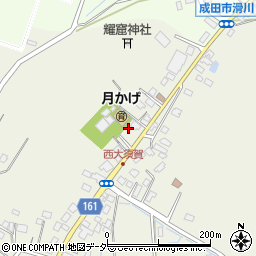 千葉県成田市西大須賀1875-1周辺の地図