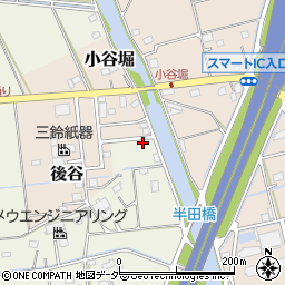 埼玉県三郷市半田740周辺の地図