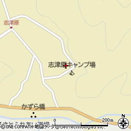 福井県今立郡池田町志津原周辺の地図