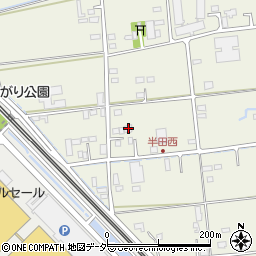 埼玉県三郷市半田313周辺の地図